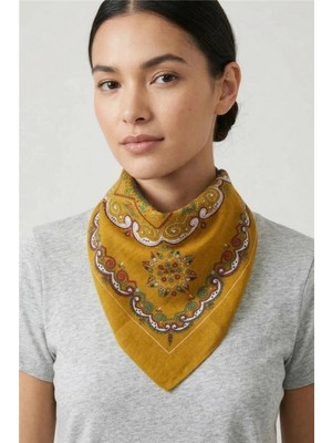 Petek Aksesuar Batik Desenli Bandana