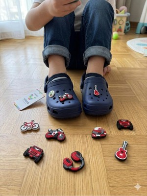 Vicco Kişiselleştirilebilir Anatomik Erkek Çocuk Terlik + 6 Adet Süs