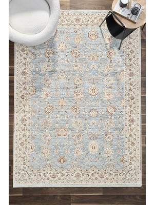 Venucci Home & Living Valencia %100 Polyester Vintage Modern  Dokuma Salon Oturma Odası Halısı