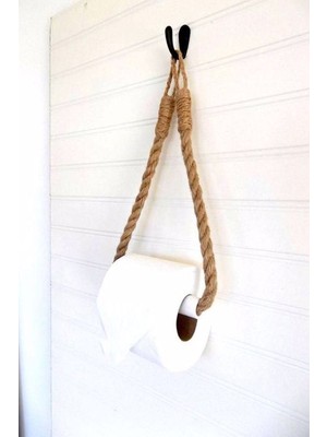 Özgürce El Işçiliği Otantik Halat Ipli Peçete Askısı, Şık ve Dayanıklı Tasarım