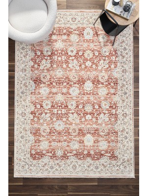 Venucci Home & Living Valencia %100 Polyester Vintage Modern  Dokuma Salon Oturma Odası Halısı