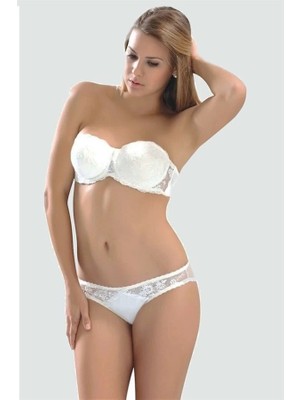 Esranın Dünyası Le Jardin Desteksiz Dantelli Sütyen Takımı 5150 RSBER34-ESRDNS