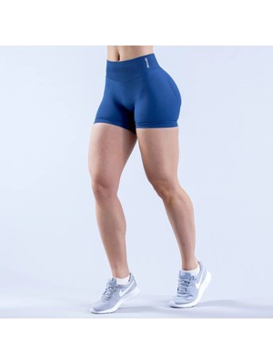 Dfyne Seamless Şort - Gece Mavisi