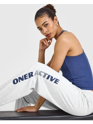 Oner Active Oversized Logo Jogger - Açık Gri