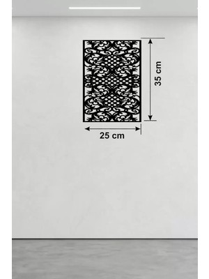 MK Beykoz Gotham Temalı Ahşap Duvar Saati - 25X35 cm Lazer Kesim Dekoratif Saat