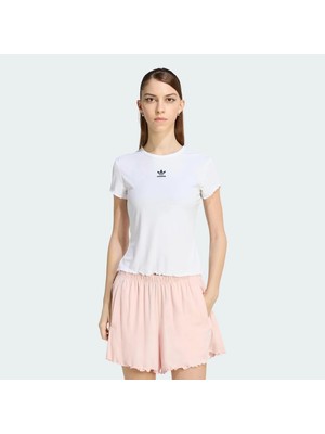 Adidas Essentials Scalloped Edge Baby Kadın Tişört