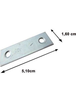 Nil Avm Ennalbur Gönye Düz Tip No:1 ( 5 Adet )
