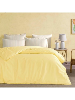 Linens Mix&match Pamuk Saten 2'li Volanlı Yastık Kılıfı Seti Çok Renkli
