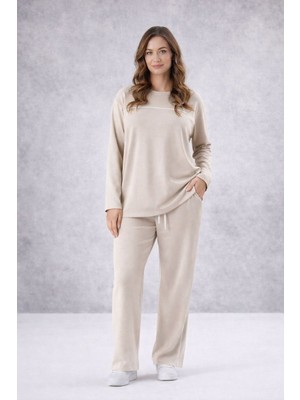 Köşedeki Dükkan Biyeli Uzun Kollu Premium Modal Takım