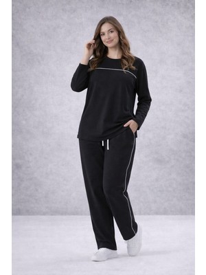 Köşedeki Dükkan Biyeli Uzun Kollu Premium Modal Takım