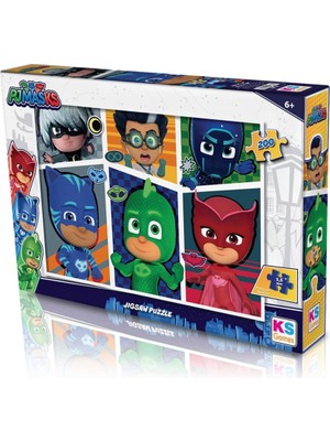 Belle Fusion Mey Ithalat® PJM113  Pj Mas / 200 Parça Puzzle