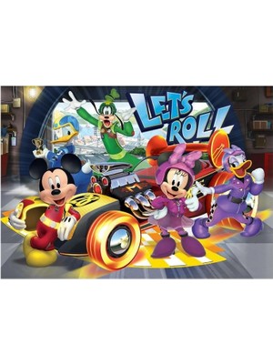 Belle Fusion Mey Ithalat® 100 Parça Mickey Mouse Puzzle
