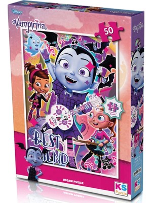 Belle Fusion Mey Ithalat®  Vampirina 50 Parça Puzzle