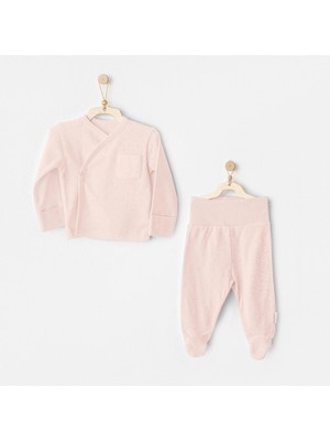 Belle Fusion Mey Ithalat®   AC25557 Set 2'li Zıbın Takım Pink