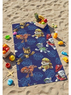 ministok Dijital Baskılı Paw Patrol Çocuk Plaj Havlusu