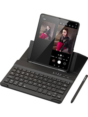 Vintessy Universal Universal Kılıf Fold Klavye - Siyah