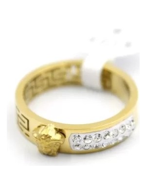 Die Grup 6'lı Vrs Çelik Yüzük - Altın