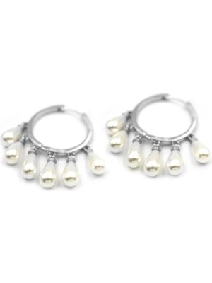 Die Grup Inci Sallantılı Küpe - Gümüş