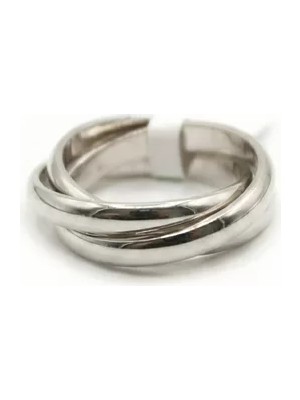 Die Grup 6'lı Çelik Alyans Yüzük - Gümüş