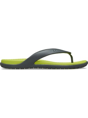 Crocs Sarı - Gri Erkek Plaj Terliği Coast Flip