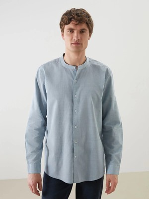 Lc Waikiki Yeni Sezon Regular Fit Uzun Kollu Poplin Erkek Gömlek
