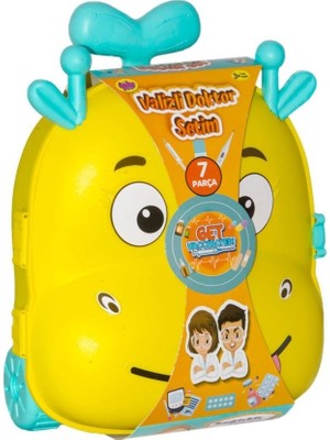 NessiWorld OYD-02613 Valizli Doktor Seti -Oydaş(Ürün Oyuncaktır)