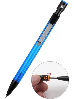 Artlantis Kalın Uçlu Kalem 2.0 mm 1 Adet Ruedo Kalın Uçlu Versatil Başlangıç Kalem 2,0mm Sınav Kalemi Mekanik Uçlu Kurşun Kalem