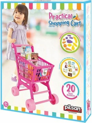 NessiWorld 07 608   Pratik Pembe Market Arabası (Meyve ve Sebze)