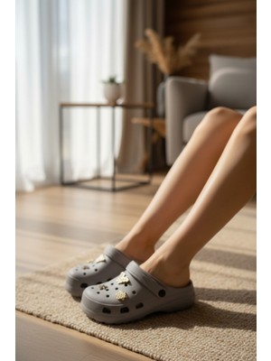 Enoch Kadın Aksesuar Detaylı Konforlu Günlük Doktor Hemşire  Sabo Terlik