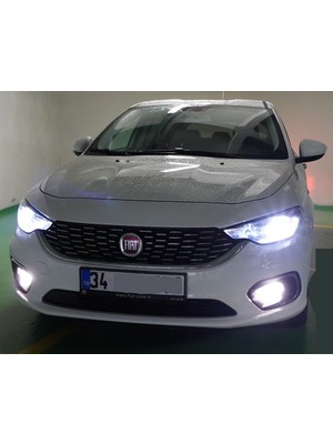 Fiat Egea LED Xenon Kısa Far Ampulu Femex Pro Plus H7 Kendinden Mercekli