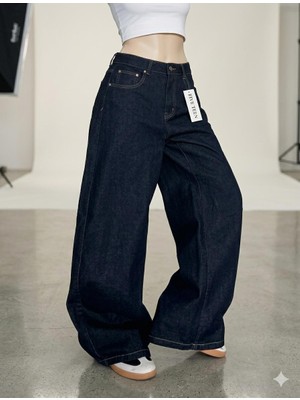 Butik Wide Leg Geniş Paça Baggy Denim Jean Pantolon