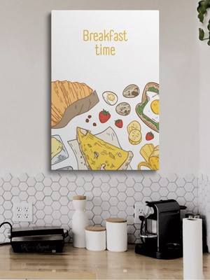 Özgürce Modern Abstract Kanvas Tablo, Kahve ve Cafe Dekorasyonuna Şık Dokunuşlar