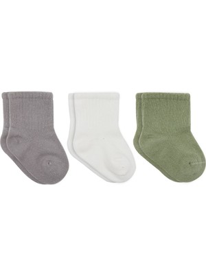 Najmaddin Bistyle Koala Boy 3'lü Penye Soket Çorap 10133 Gri Sepeti Najmaddin