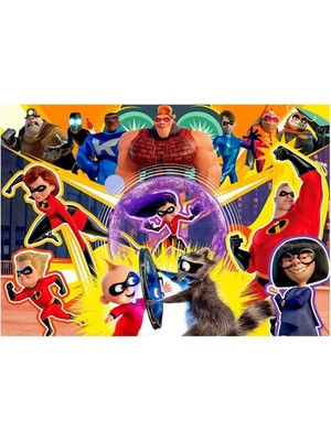 Nessi World Nessiworld Incredibles 2 Puzzle 200 Parça