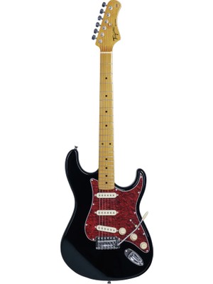 Tagima TG-530WOODSTOCK Bk Lf/tt Elektro Gitar