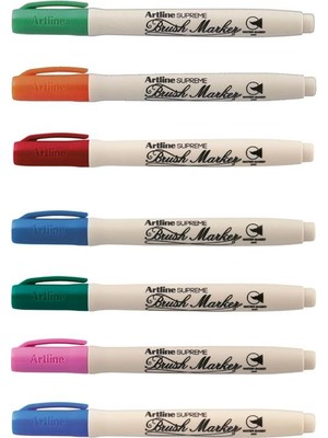 Artline Supreme Brush Marker Boyama Seti 7'li