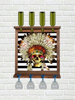 Özgürce Ahşap Tablo ile Şık Mutfak Duvar Dekoru