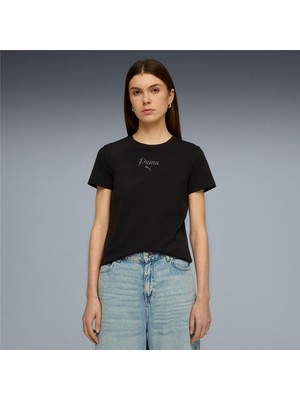 Puma 691760 01 Ess Script Tee Kadın T-Shirt