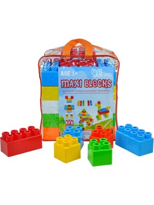 NessiWorld 301 Efe, 48 Parça Maxi Bloklar / +1 Yaş