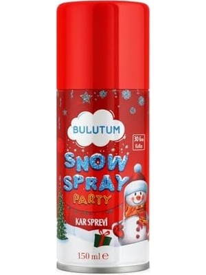 Naque Yılbaşı Süsü Yılbaşı Ağacı Süsü Kar Spreyi Erimeyen Kar Yazı Yazma ve Uçucu Sprey Ağaç Süsleme Yılbaşı 150 ml