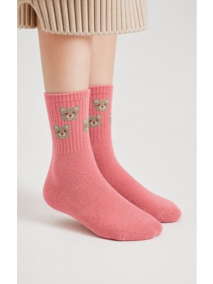 İpeksi Teddy Pamuk Kolej Çorap – Terletmeyen, Rahat, Günlük Unisex Basic