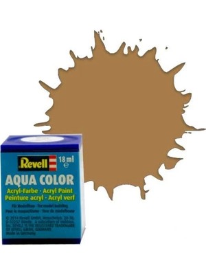 Nessi World 86 - Aqua Color Olive Brown - Mat Boya- 18 ml