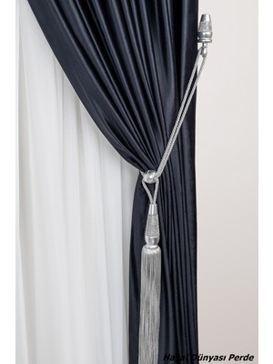 Özgürce El Yapımı Taşlı Ahşap Perde Toplayıcı Renso Braçol Takımı