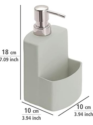 Naque Bulaşık Makinesi Dağıtıcısı Festival Gri Soft- Yüzey Gri