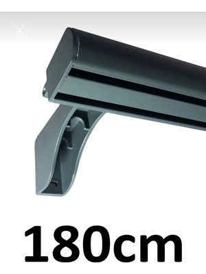 Özgürce Şık Iki Kanallı Antrasit Ray ile Modern Dekorasyon | Pratik ve Dayanıklı