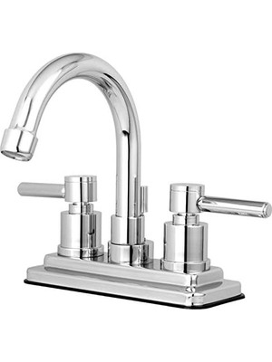 Naque KS8661DL 4 " Banyo Bataryası, 4-7/8", Parlak Krom