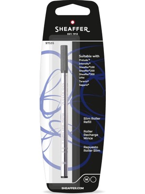 Naque 97535 Roller Refil Slim Siyah Slim Roller