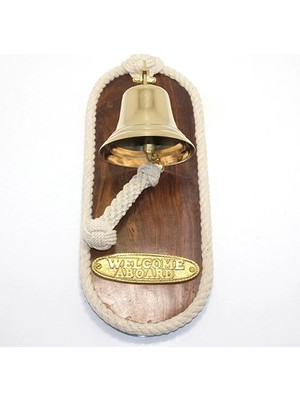 Senka Duvara Asmalı Pirinç Çan 4806