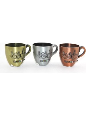 Senka Metal Istanbul Yöresel Bardak ALK3344
