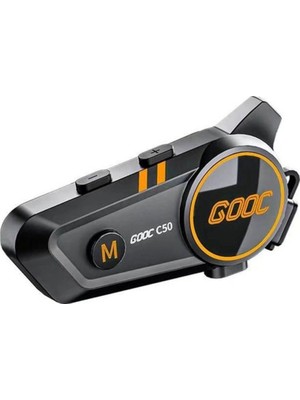 Senka C50 Motosiklet Intercom Kask Kulaklık 1000 Mah Rgb Işıklı Bluetooth Kulaklık IP67